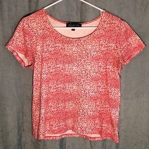 Red with white spots tee-shirt